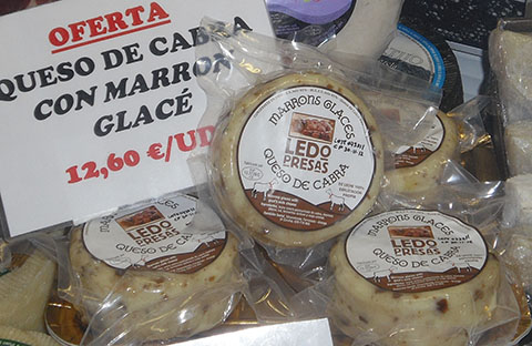 Marron Glacé José Posada crea el queso al marron glacé