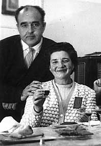 Jose Posada Torres y Elisa Gonzalez Penedo en 1953
